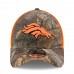Men's Denver Broncos New Era Realtree Camo/Orange Blaze Neo 39THIRTY Flex Hat 2804246